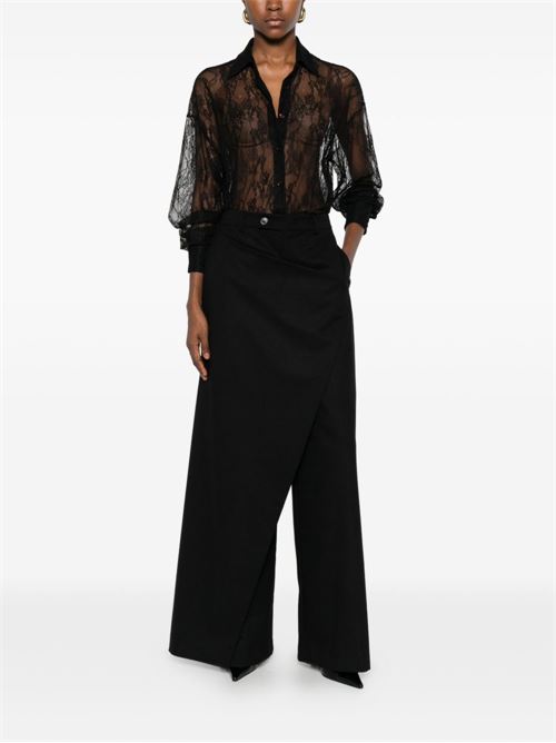 Wrap-effect culottes THE NINA STUDIO | N4686ELASTOFLANNERO